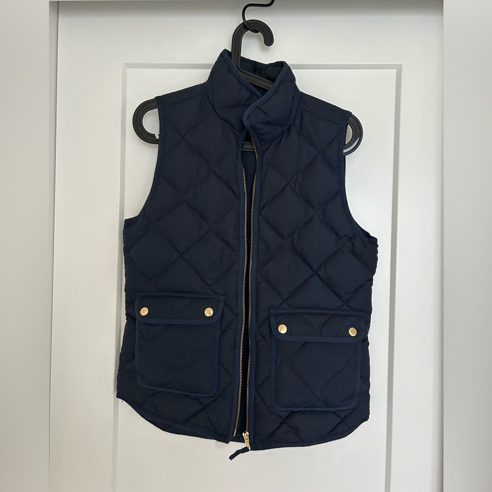 JCrew Quilted Puffer Vest XS
